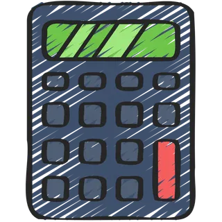 计算器 铅笔手绘图标icon