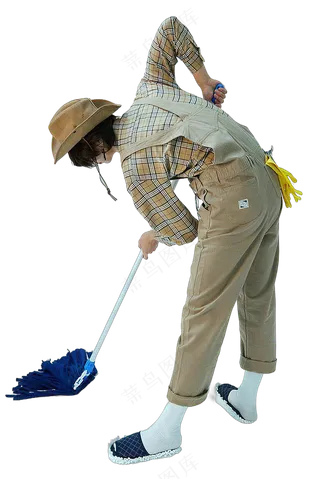 png免抠家政服务保姆人物