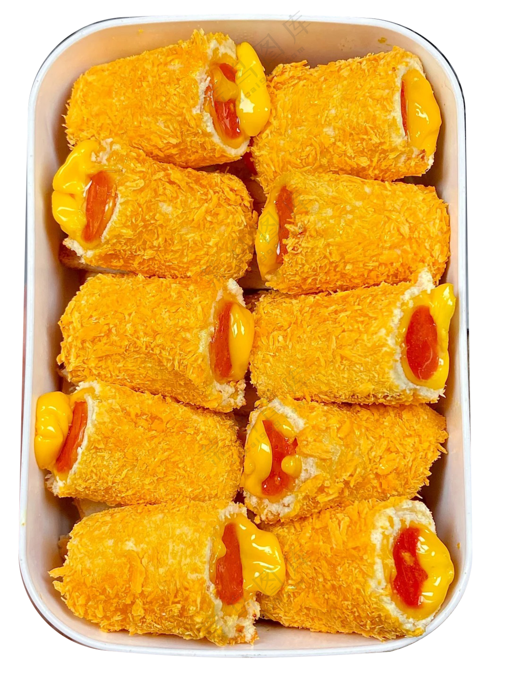芝士火腿吐司卷