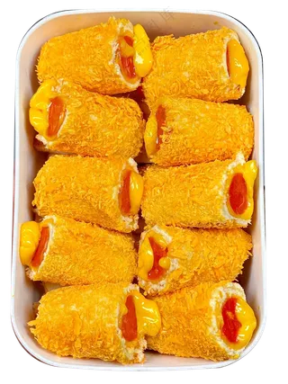 芝士火腿吐司卷