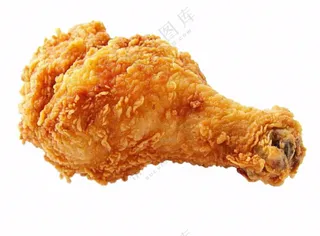 炸鸡鸡腿摄影图免抠