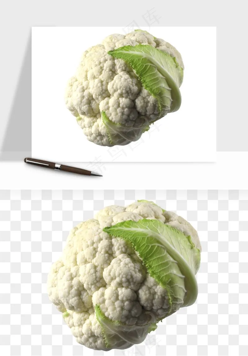 花菜椰菜花蔬菜png免抠