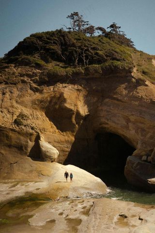 黄昏下的黄土高坡