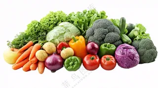 新鲜蔬菜生鲜摄影免抠