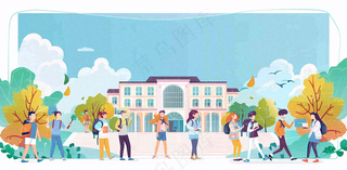 学生保险业务保障金融理财背景