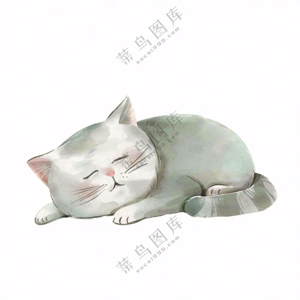 萌宠宠物卡通小猫可爱免抠