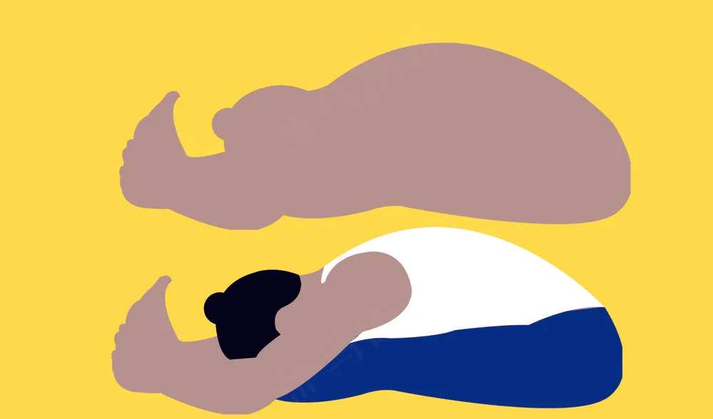 瑜伽体式 背部前曲伸展坐式