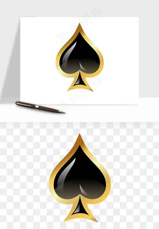 扑克牌png免抠