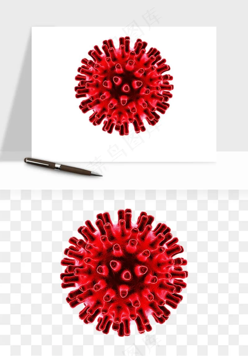 病毒细菌癌细胞png免抠