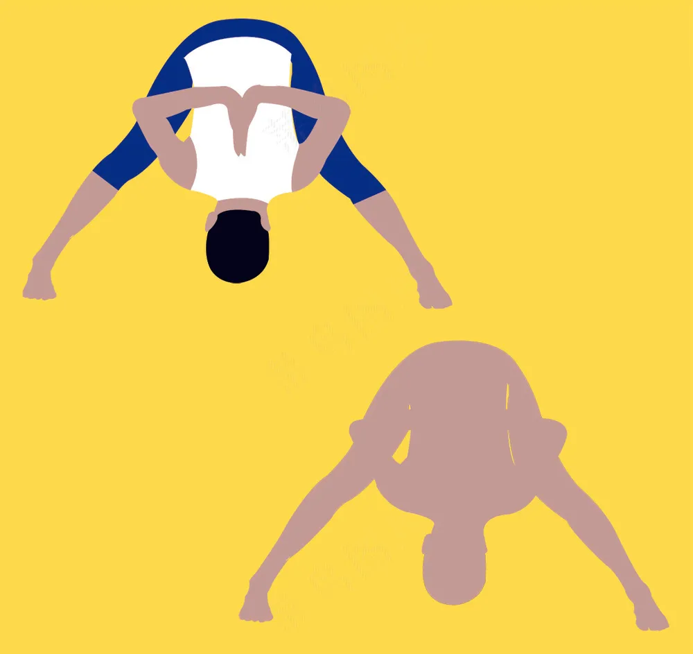 瑜伽体式 顶礼式