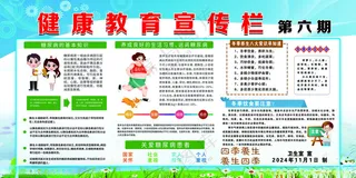 健康教育宣传栏糖尿病冬季饮食