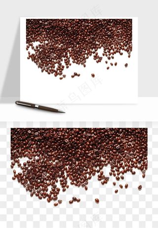 咖啡豆png免抠