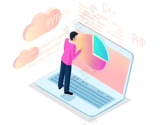 互联网数据分析信息图标素材 (7)