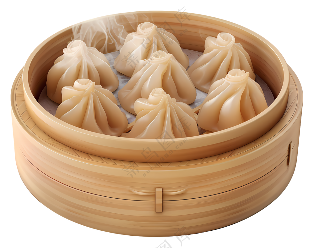 蒸笼里的蒸饺