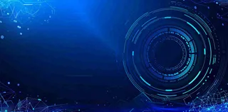 数码科技线光几何背景