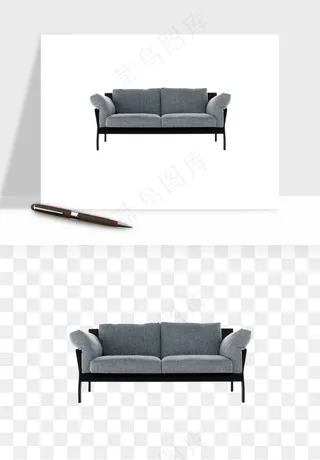 现代沙发家具png免抠