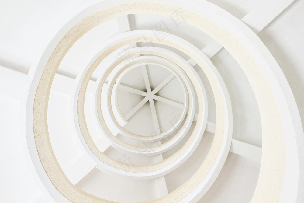 免费 圆形白色旋转装置 素材图片