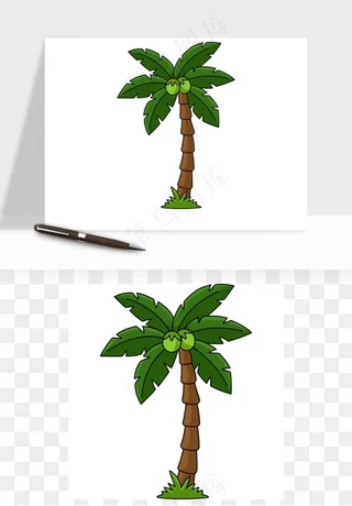 沙滩游泳度假休闲png免抠