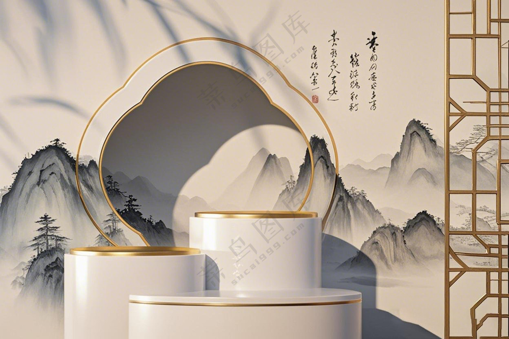 古风商品展台
