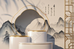古风商品展台