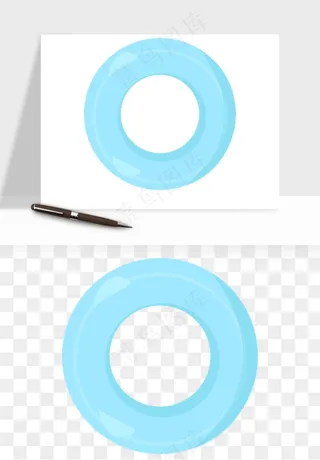 游泳圈png免抠