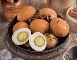 茶叶蛋美食图片