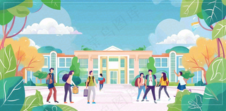 学生保险业务保障金融理财背景