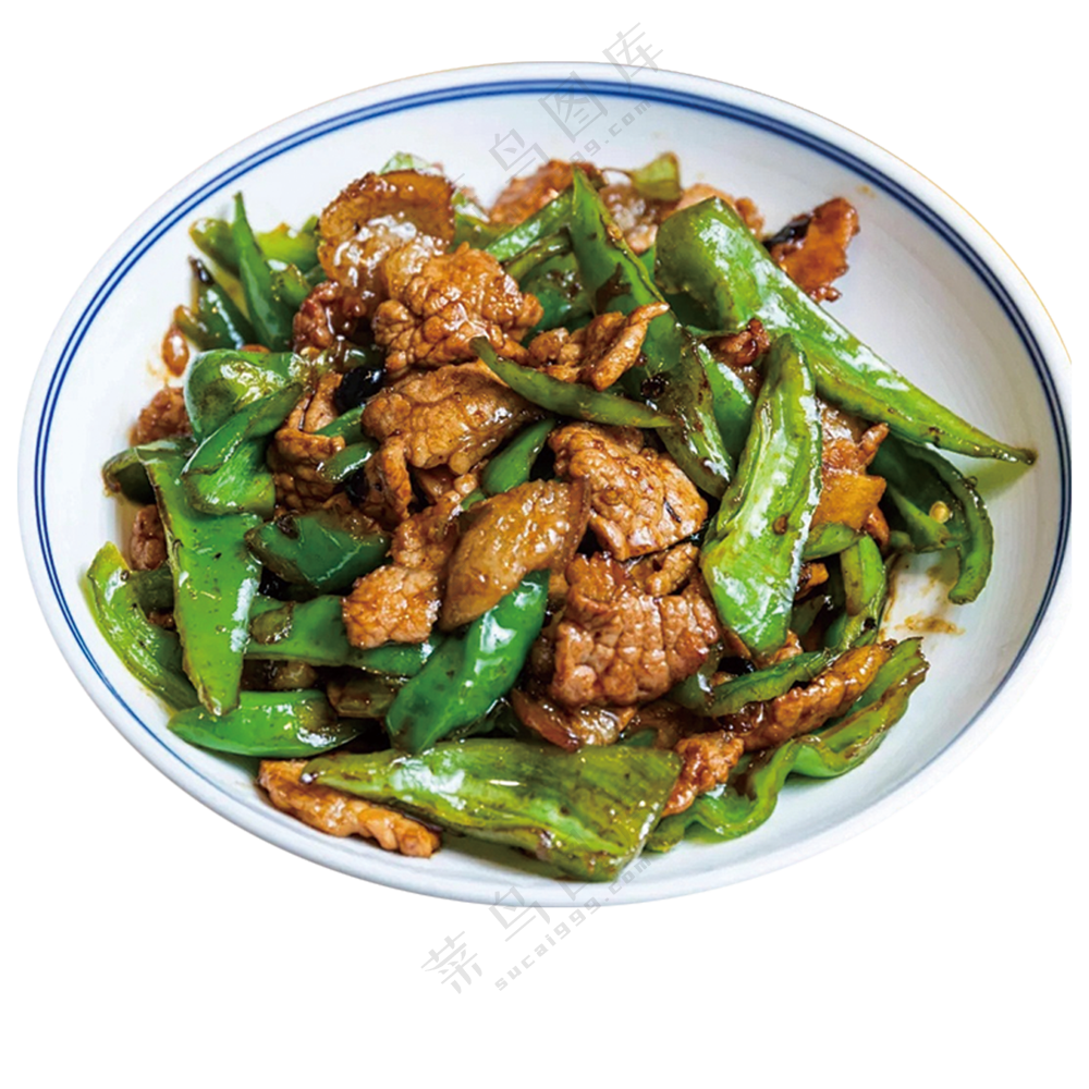 辣椒炒肉   免扣素材