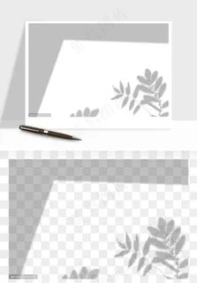 阴影植物窗户投影免抠元素 阴影植物窗户投影免抠元素