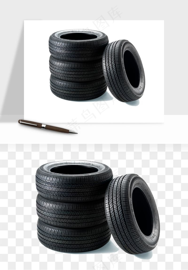 轮胎汽车零件png免抠