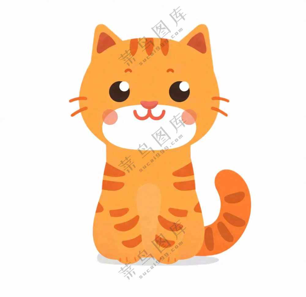 萌宠宠物卡通小猫可爱免抠