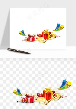 礼盒礼物png免抠