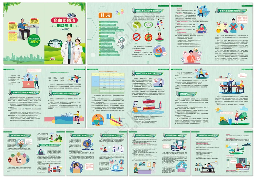 高血压防治知识手册生活篇