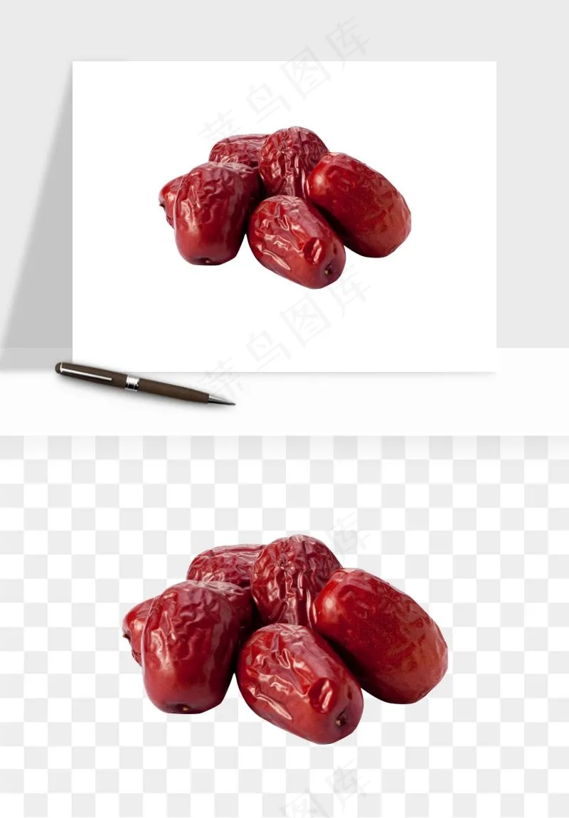 红枣大枣png免抠