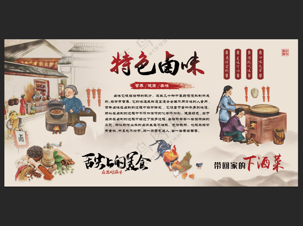 国潮来袭图板