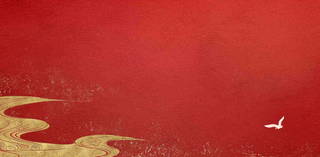 国庆节红色节日庆祝诞辰插画背景