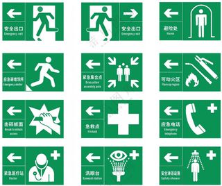 提示标识 新国标 横版