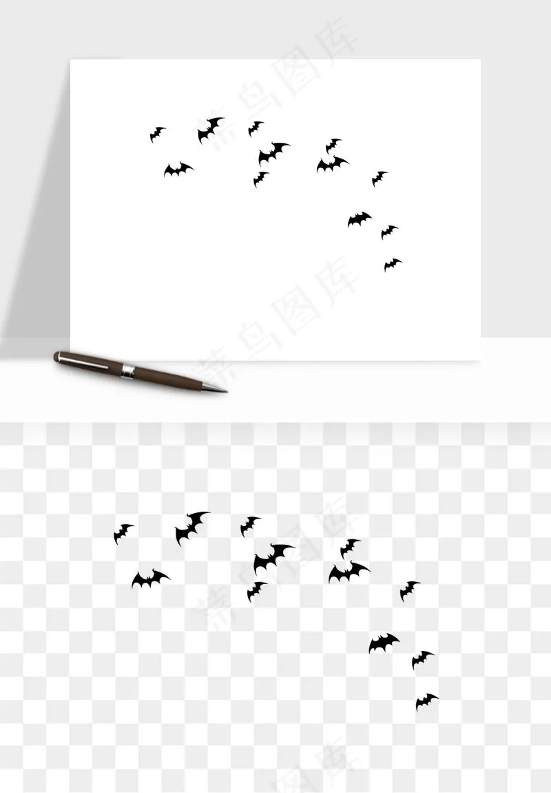 卡通蝙蝠png免抠