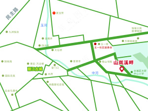 地图丽江旅游景区
