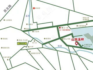 地图丽江旅游景区