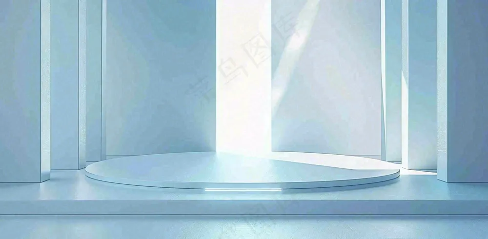 数码科技线光几何背景