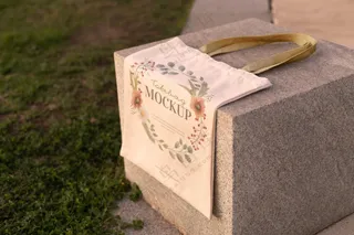 户外帆布袋帆布包手提袋购物袋样机文创周边PS素材11