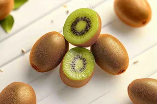 新鲜水果猕猴桃摄影图