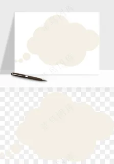 卡通云朵多云天气png免抠