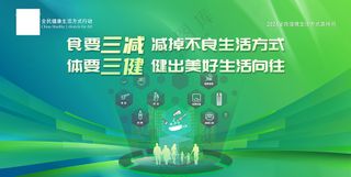 2024全民健康生活方式海报
