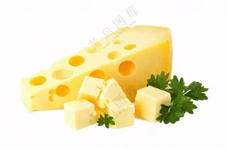 黄色奶酪食物摄影图免抠