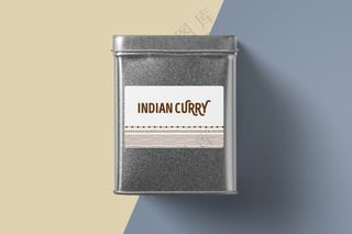 茶叶罐包装标签样机超市品牌vi提案PS模板12