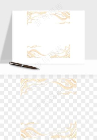 国潮祥云海浪云层云彩png免抠