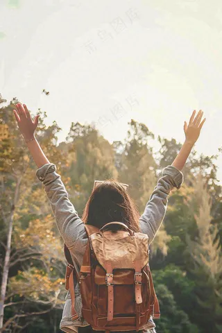 早安励志正能量简约摄影图