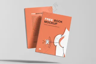 17硬壳书籍书本画册封面样机